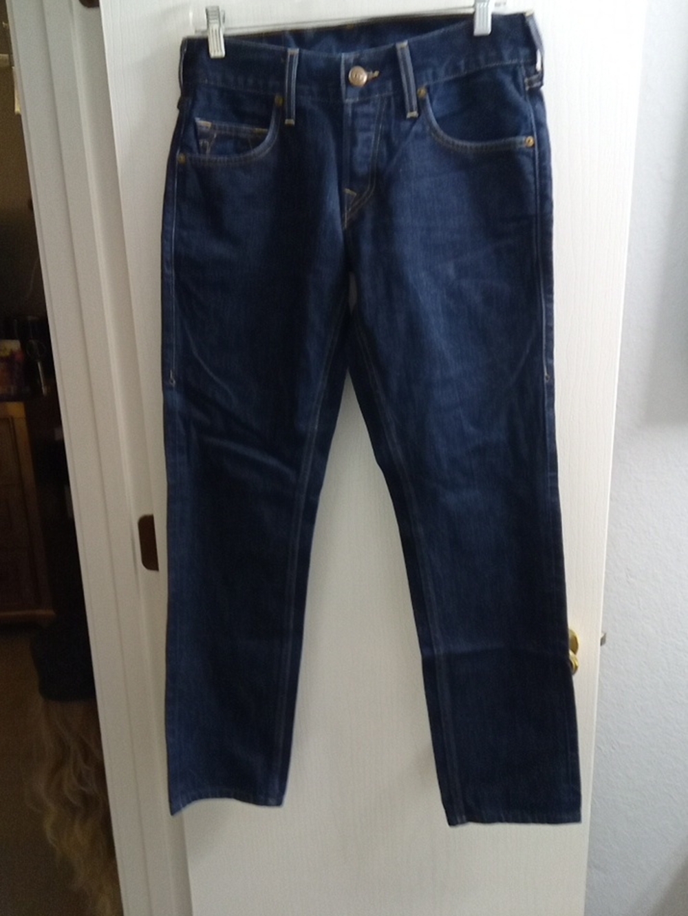 True Religion Ricky Straight Jeans Men's Blue